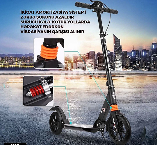 Scooter City Riding, 135 AZN, Самокаты и segway в Баку, Азербайджане