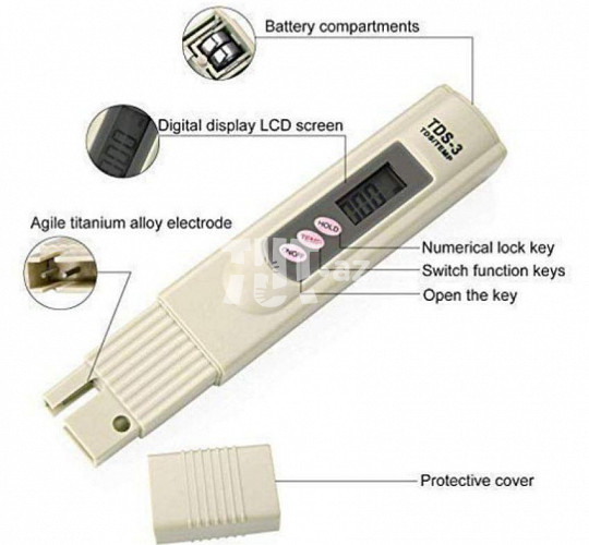 Digital TDS-3 Meter Tester Thermometer Pen 12 AZN Tut.az Pulsuz Elanlar Saytı - Əmlak, Avto, İş, Geyim, Mebel