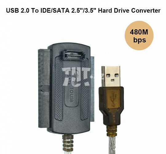 USB 2.0 to IDE SATA Converter Adapter Cable 15 AZN Tut.az Бесплатные Объявления в Баку, Азербайджане