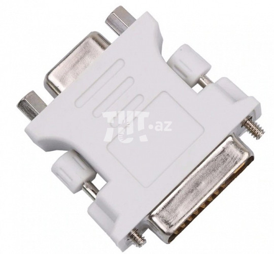DVI/24 + 5 to VGA Adapter Converter ,  5 AZN , Tut.az Бесплатные Объявления в Баку, Азербайджане