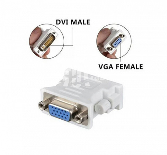 DVI/24 + 1 to VGA Adapter Converter ,  5 AZN , Tut.az Pulsuz Elanlar Saytı - Əmlak, Avto, İş, Geyim, Mebel