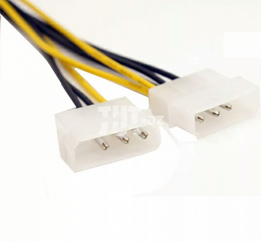 Dual Molex LP4 4 Pin to 8 Pin Power Cable 10 AZN Tut.az Бесплатные Объявления в Баку, Азербайджане