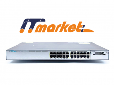 Cisco 3750X-24 PoE+ WS-C3750X-24P-L Switch 4X1G Port Bakı