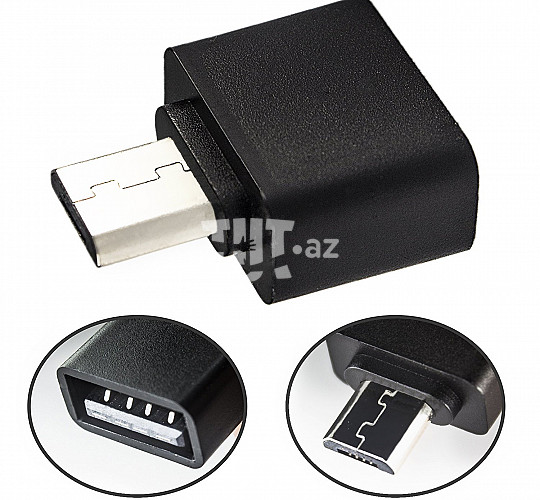 Micro USB To USB OTG ,  3 AZN , Tut.az Бесплатные Объявления в Баку, Азербайджане