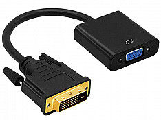 DVI-D / DVI 24+1 to VGA Adapter Cable Sumqayıt