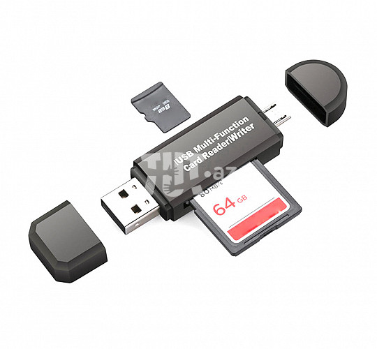 Многофункциональный USB-кардридер ,  10 AZN , Tut.az Бесплатные Объявления в Баку, Азербайджане