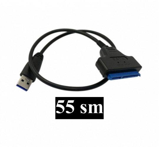 USB 3.0 SATA HDD Adapter Cable 55sm 30 AZN Tut.az Pulsuz Elanlar Saytı - Əmlak, Avto, İş, Geyim, Mebel