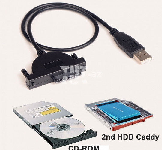 External USB 2.0 DVD RW 25 AZN Tut.az Pulsuz Elanlar Saytı - Əmlak, Avto, İş, Geyim, Mebel