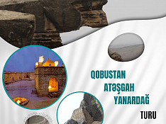 Qobustan - Atəşgah - Yanardağ turu Qobustan