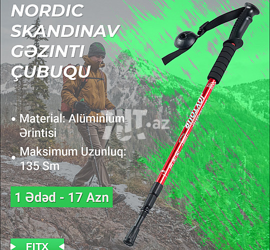 Skandinav Gəzinti Çubuqu Trekking Poles 18 AZN Tut.az Бесплатные Объявления в Баку, Азербайджане