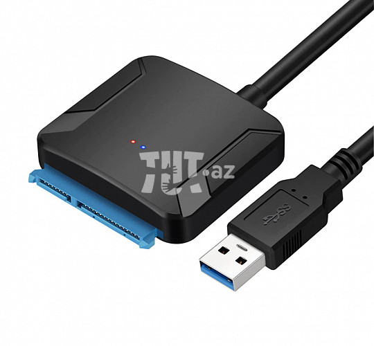 USB 3.0 to SATA 2,5/3,5 inch HDD SSD Cable with 12V/2A Adapter 40 AZN Tut.az Бесплатные Объявления в Баку, Азербайджане