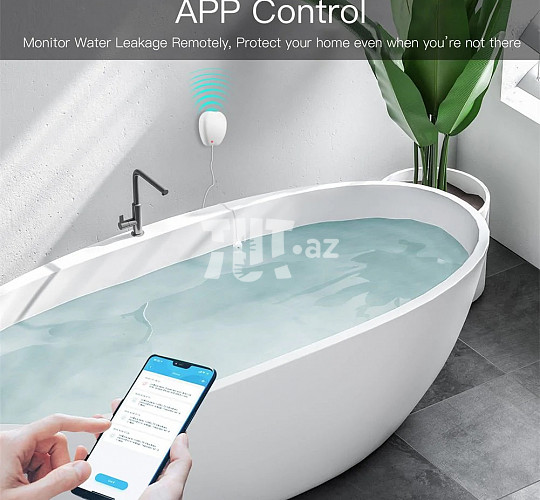 Smart su axıtma sensoru - Умный датчик протечки воды Wi-Fi 27 AZN Tut.az Бесплатные Объявления в Баку, Азербайджане