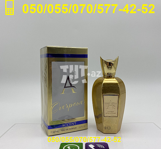 Accent Overpower Eau De Parfum for Unisex 46 AZN Tut.az Бесплатные Объявления в Баку, Азербайджане