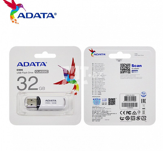 ADATA C906 USB 2.0 32gb | White 15 AZN Tut.az Бесплатные Объявления в Баку, Азербайджане