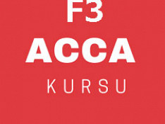 F3 ACCA Beynəlxalq mühasibat F3 kursları Bakı