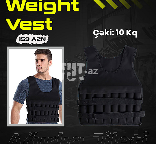 Ağırlıq Jiletləri (Weight Vest) ,  149 AZN , Tut.az Бесплатные Объявления в Баку, Азербайджане