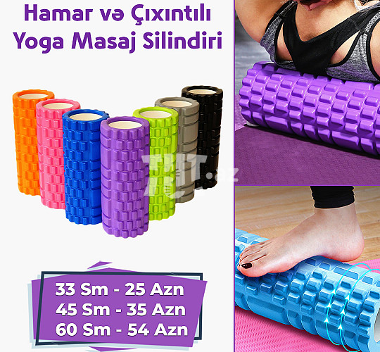 Yoga Foam Roller Yoga MAsaj Silindirir ,  25 AZN , Tut.az Бесплатные Объявления в Баку, Азербайджане