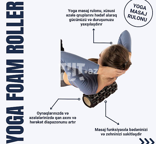 Yoga Foam Roller Yoga MAsaj Silindirir ,  25 AZN , Tut.az Бесплатные Объявления в Баку, Азербайджане
