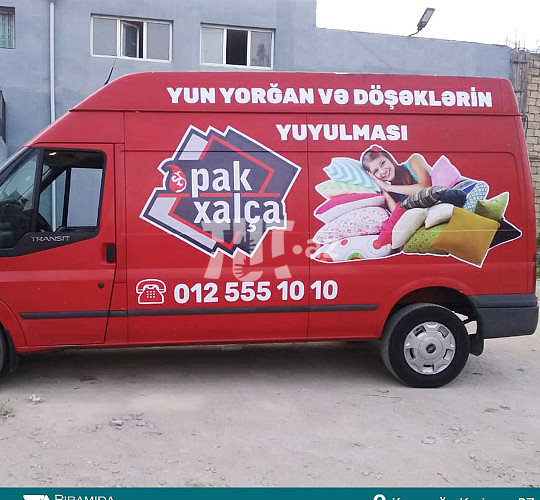 Avtomobil vinil reklamı Договорная Tut.az Бесплатные Объявления в Баку, Азербайджане