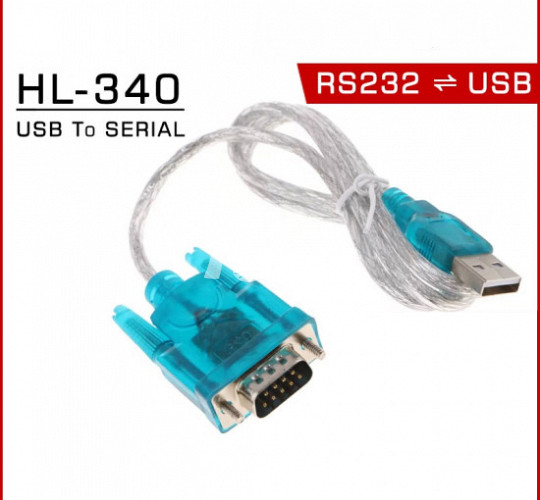 HL-340 USB to RS232 COM Port Serial PDA 9 pin DB9 Adapter Cable 15 AZN Tut.az Бесплатные Объявления в Баку, Азербайджане