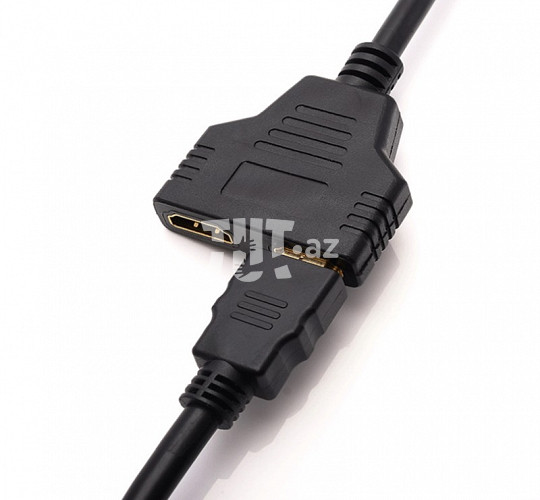 1 Input 2 HDMI Compatible Splitter Cable 10 AZN Tut.az Бесплатные Объявления в Баку, Азербайджане