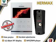 Video Domofon Hermax HR- 04M (kit) Bakı
