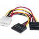 IDE Molex 4 pin to 2 x SATA power cable 10 AZN Tut.az Бесплатные Объявления в Баку, Азербайджане