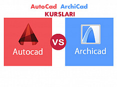 Autocad Archicad kursları Bakı
