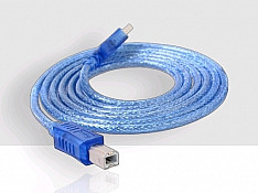 USB PRINTER CABLE 5M Bakı