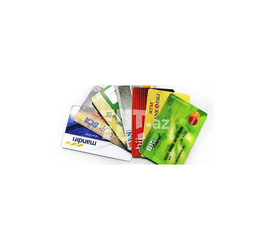 Plastik kartların hazırlanması 0.43 AZN Tut.az Pulsuz Elanlar Saytı - Əmlak, Avto, İş, Geyim, Mebel