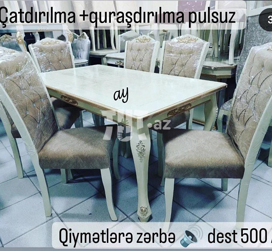 Masa dəsti, 500 AZN, Bakı-da Stol Stul alqı satqı elanları