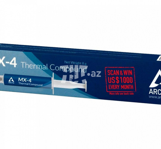 Термопаста для процессора ARCTIC MX-4 8g 20 AZN Tut.az Бесплатные Объявления в Баку, Азербайджане