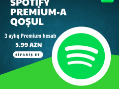 Spotify Premium abunəlik Bakı