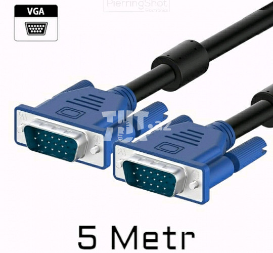 VGA Cable 5M 500 7.50 AZN Endirim mümkündür Tut.az Pulsuz Elanlar Saytı - Əmlak, Avto, İş, Geyim, Mebel