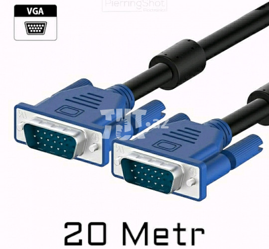 VGA Cable 20M 2000 25 AZN Endirim mümkündür Tut.az Pulsuz Elanlar Saytı - Əmlak, Avto, İş, Geyim, Mebel