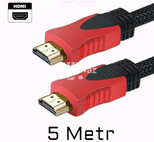 HDMI Cable (5m) 500 6.25 AZN Endirim mümkündür Tut.az Pulsuz Elanlar Saytı - Əmlak, Avto, İş, Geyim, Mebel