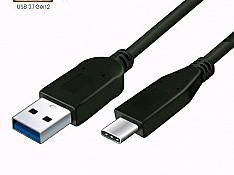 Fast Charge Type-C Phone Data USB Kabeli Bakı