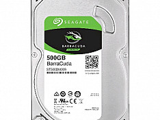 Sərt disk HDD Seagate BarraCuda 500 GB SATA3 3.5” (Ref) ST0500DM010 Bakı
