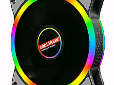 Kuler Coolmoon Double Ring RGB Case Fan DOUBLE-RING Bakı