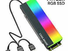 M.2 SSD üçün Coolmoon Fryzer Radiator və RGB LED İşıqlandırma FRYZER-RGB Bakı