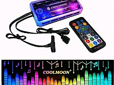 Led işıqlandırma Coolmoon Cooltry RGB Equalizer (Music) MusicARGB Баку
