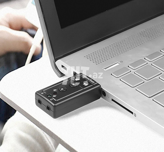 USB2.0 External 7.1 Channel 3D Virtual Sound Card Adapter 10 AZN Tut.az Бесплатные Объявления в Баку, Азербайджане