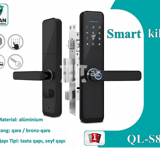 Ağıllı Kilid Smart Lock QL-S811 300 AZN Tut.az Pulsuz Elanlar Saytı - Əmlak, Avto, İş, Geyim, Mebel