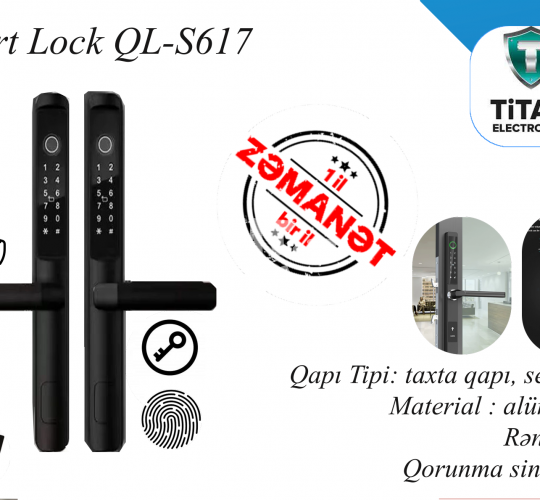 Ağıllı Kilid Smart Lock QL-S617 560 AZN Tut.az Бесплатные Объявления в Баку, Азербайджане