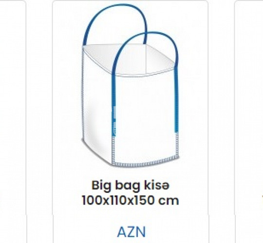 Big-bag ağır yük kisələri 12 AZN Tut.az Бесплатные Объявления в Баку, Азербайджане