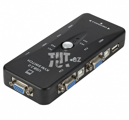 4 Port USB2.0 KVM Switch 40 AZN Tut.az Pulsuz Elanlar Saytı - Əmlak, Avto, İş, Geyim, Mebel