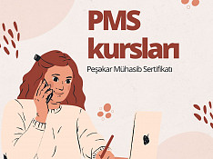Mühasib sertifikati PMS kursu Баку