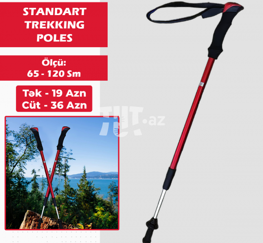 İskandinav gəzinti çubuqları (trekking poles stick) ,  19 AZN , Tut.az Pulsuz Elanlar Saytı - Əmlak, Avto, İş, Geyim, Mebel