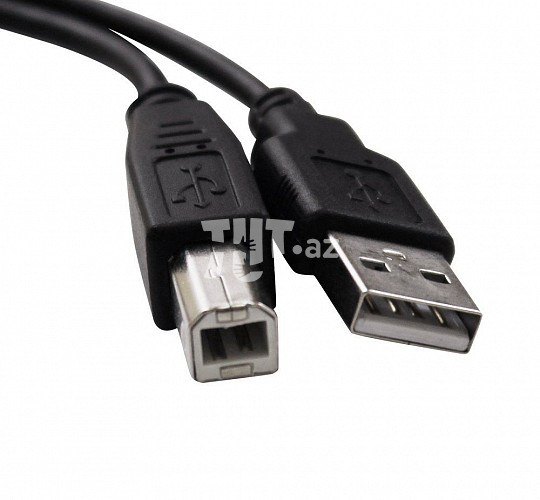 USB 2.0 Printer Cable 1.5M 5 AZN Tut.az Бесплатные Объявления в Баку, Азербайджане