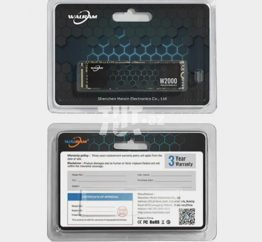 SSD Walram M2 256GB 40 AZN Tut.az Бесплатные Объявления в Баку, Азербайджане